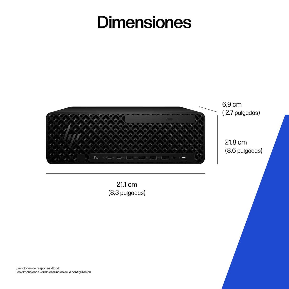 Komputer Stacjonarny HP D4CU3ET#ABE 48 GB Ultra 7-265 - Image 6