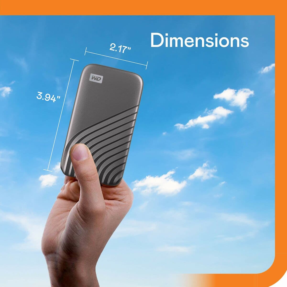 Externe Festplatte Western Digital My Passport 2 TB SSD - Image 25