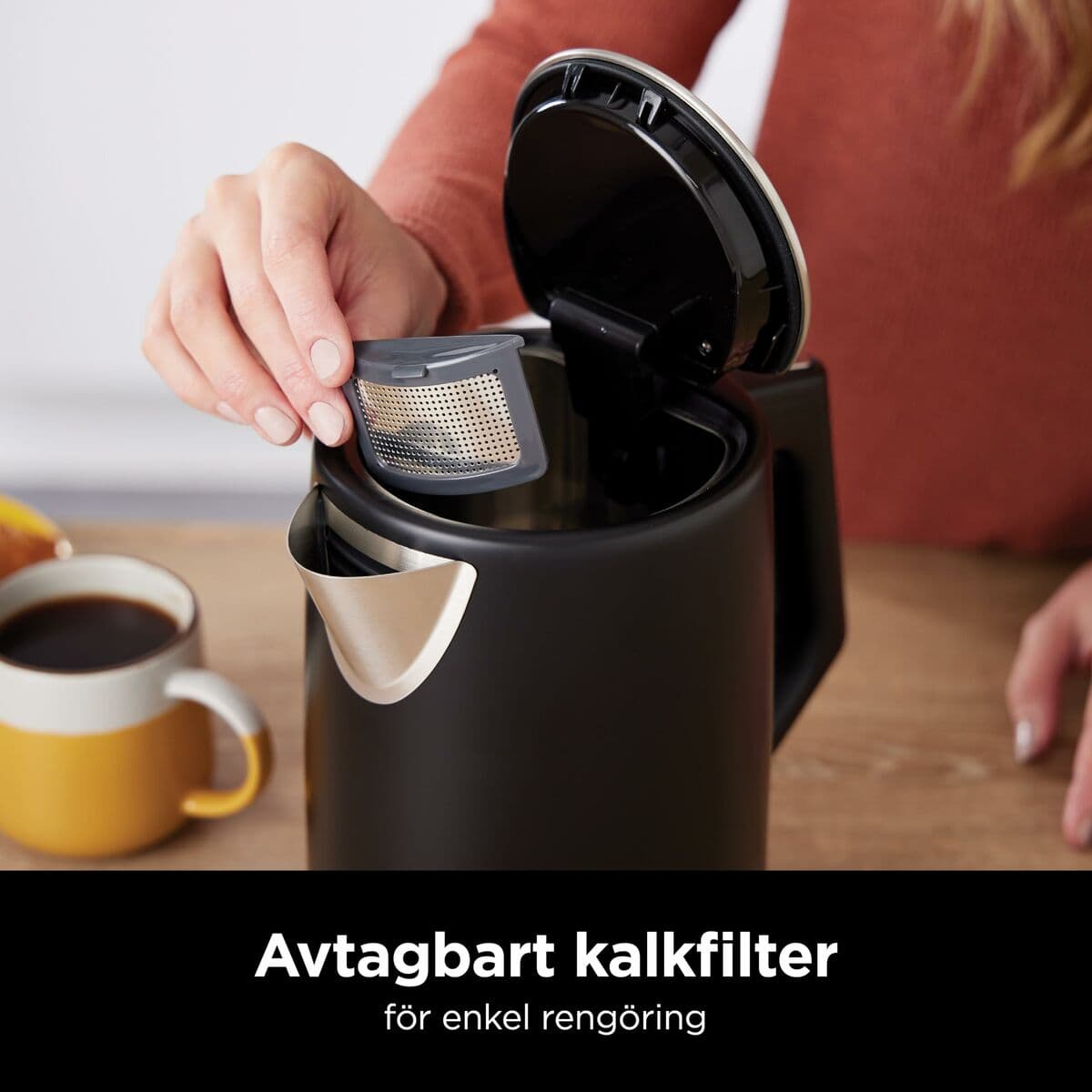 Hervidor NINJA KT200EU Negro Acero Inoxidable 3000 W 1,7 L - Image 9