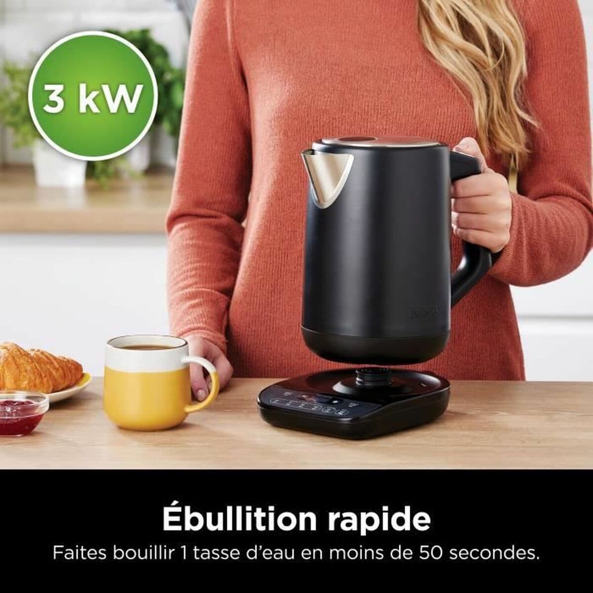 Hervidor NINJA KT200EU Negro Acero Inoxidable 3000 W 1,7 L - Image 16