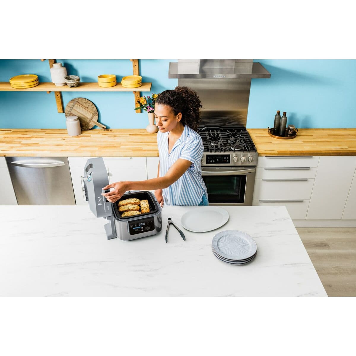Heißluftfritteuse NINJA Grau 5,7 L 1,8 kg - Image 19
