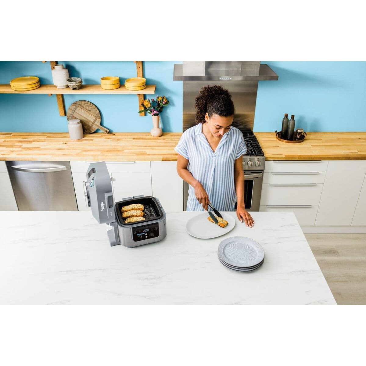 Heißluftfritteuse NINJA Grau 5,7 L 1,8 kg - Image 20