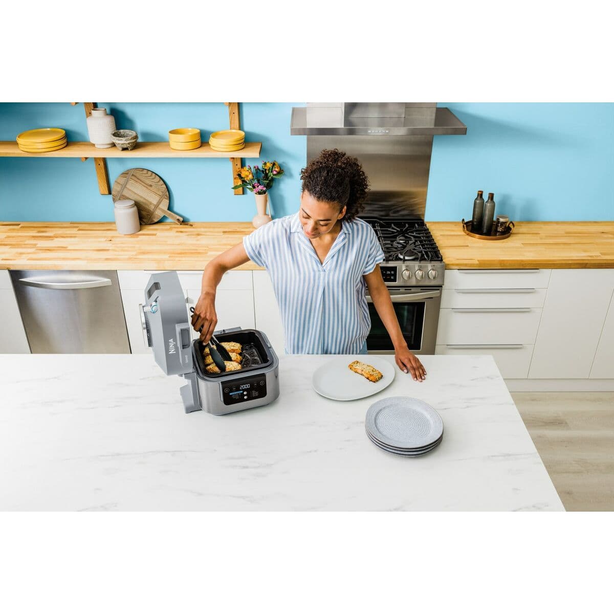 Heißluftfritteuse NINJA Grau 5,7 L 1,8 kg - Image 21