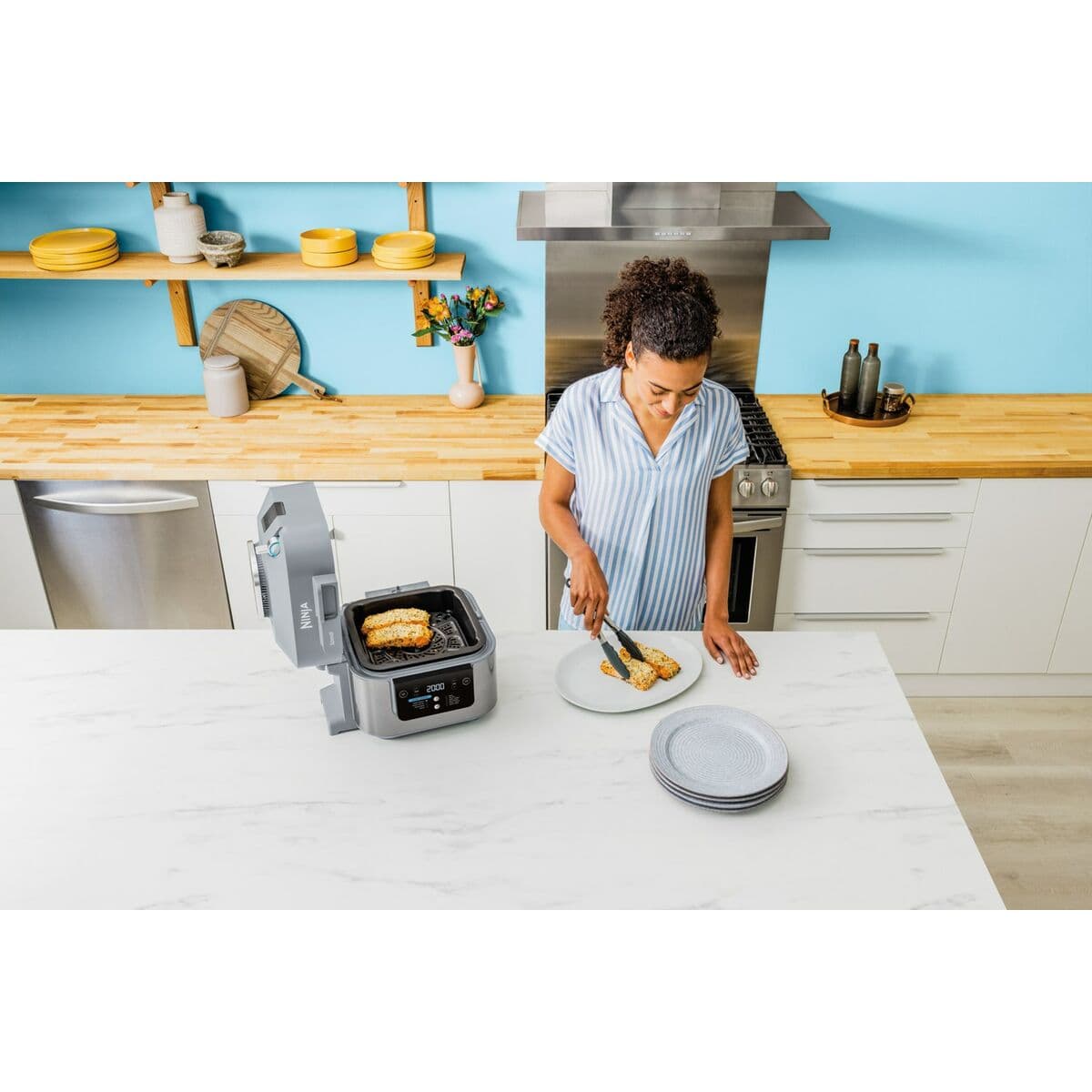 Heißluftfritteuse NINJA Grau 5,7 L 1,8 kg - Image 22