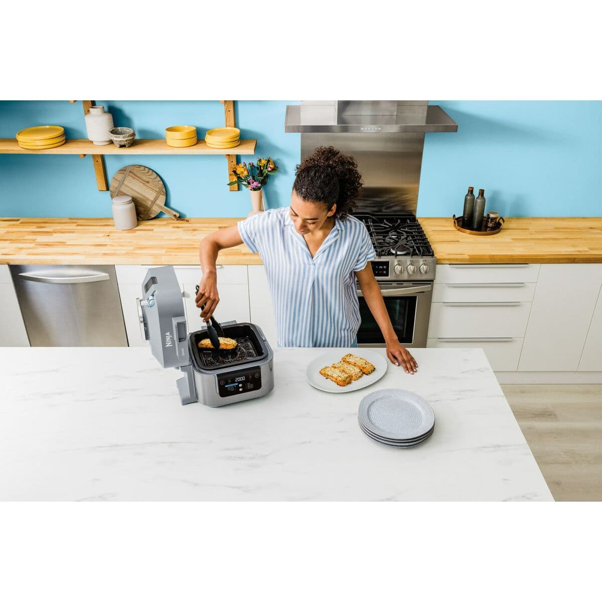 Heißluftfritteuse NINJA Grau 5,7 L 1,8 kg - Image 25