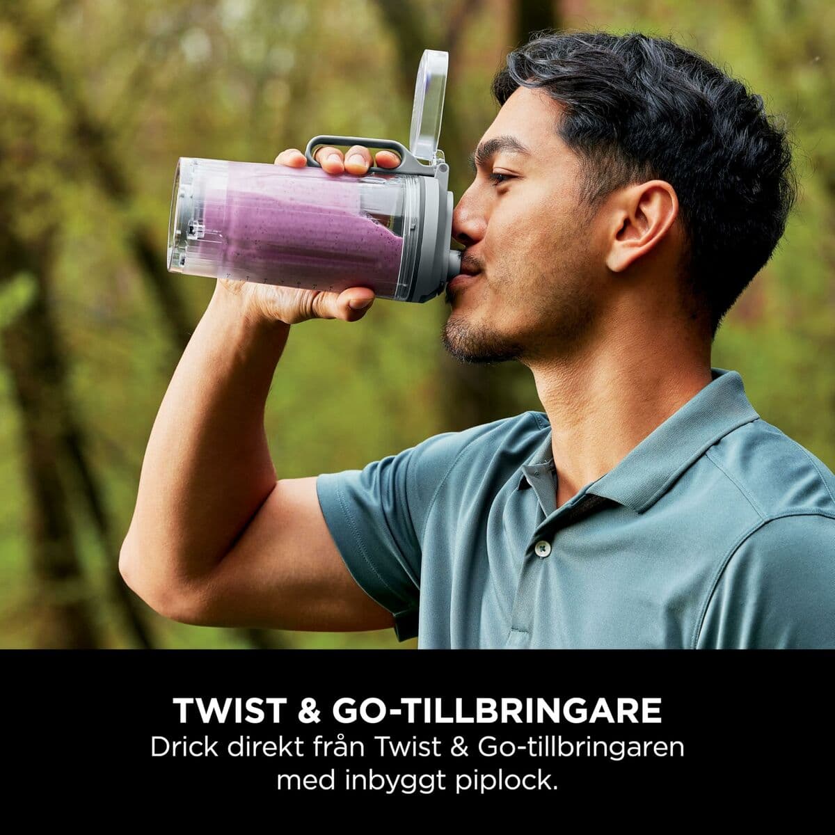 Glasmixer NINJA Blå 570 ml - Image 13