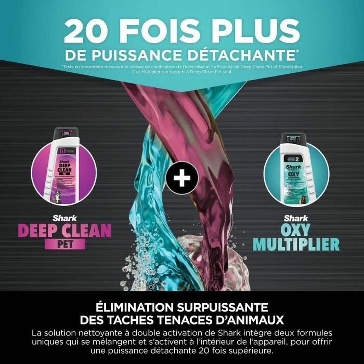 Démêlant pour animaux de compagnie Shark StainStriker 473 ml - Image 3