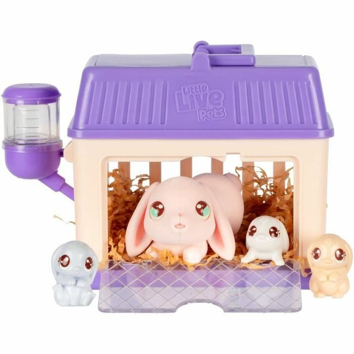 Mjukisleksak Little Live Pets Mama Surprise Rabbits Rosa Rose Plysch Kanin - Image 6