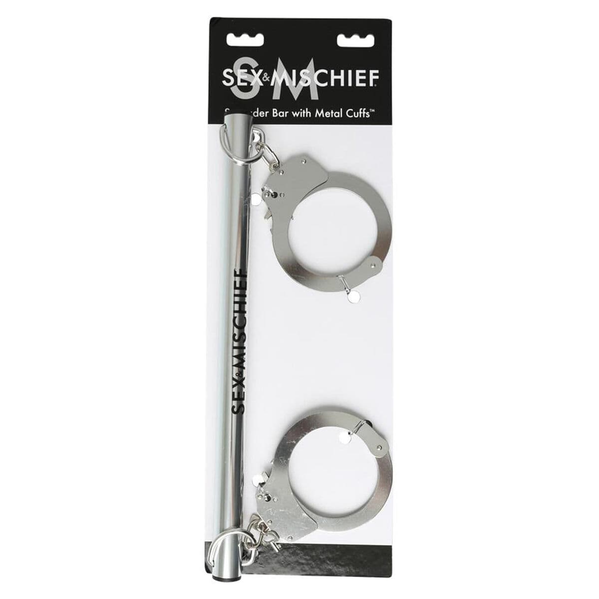 Barra Separadora con Esposas de Metal Sportsheets - Image 2