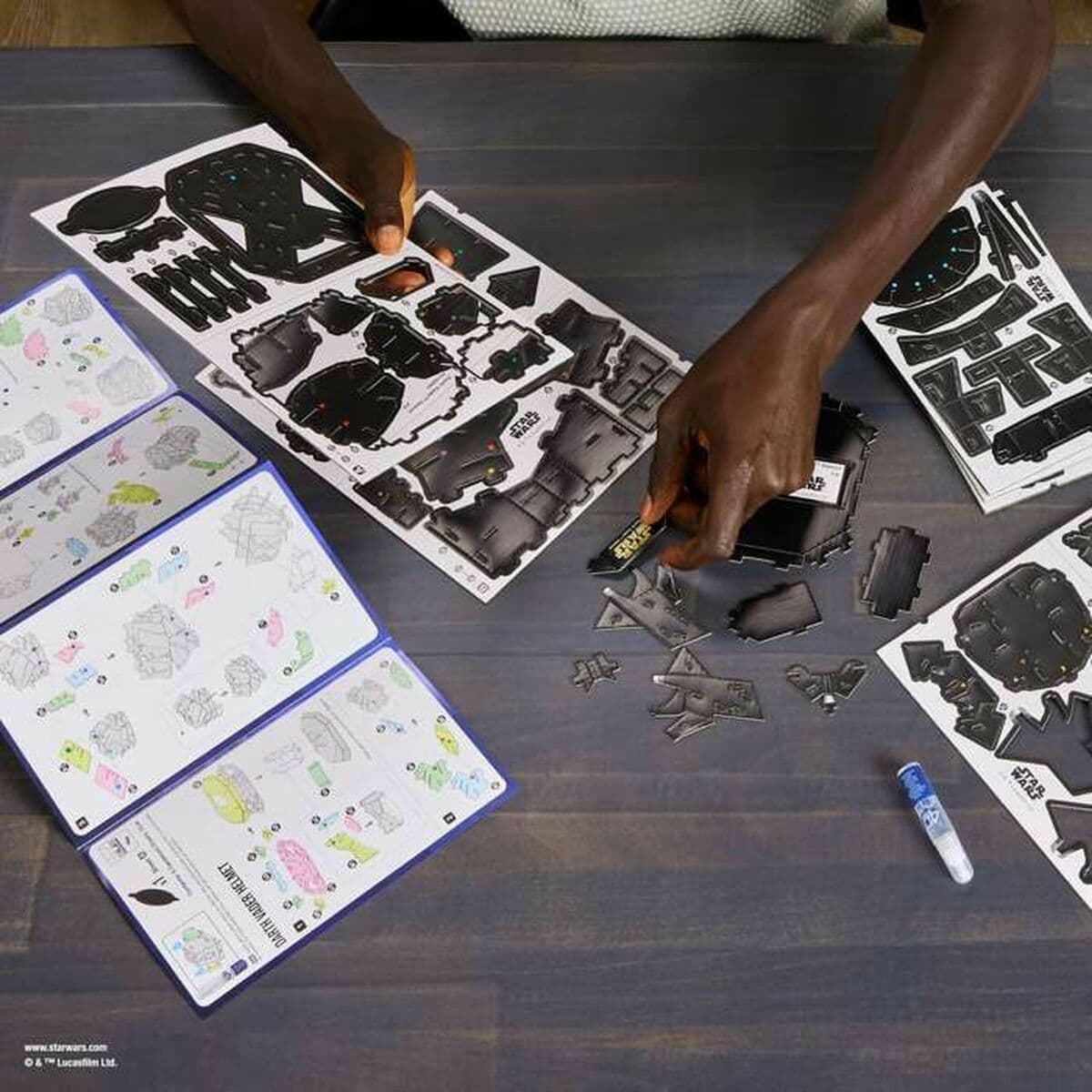 3D puzzel Spin Master Darth Vader Star Wars 23 x 15 x 4 cm 83 Onderdelen - Image 6