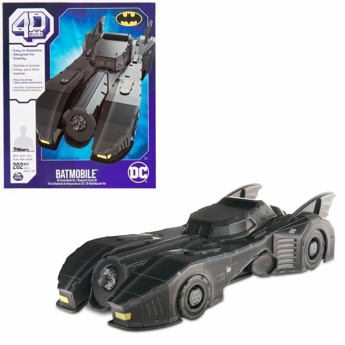 Puzzle 3D Batmobile 202 Części - Image 4