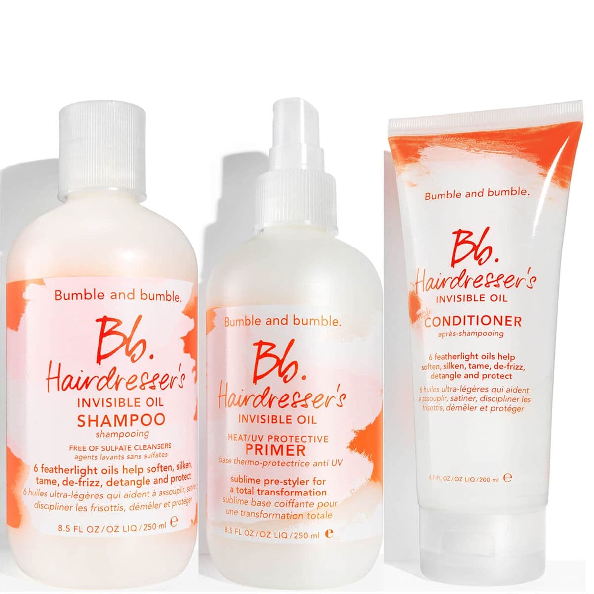 Set de Peluquería Bumble & Bumble Hairdresser'S Invisible Oil Starter Set