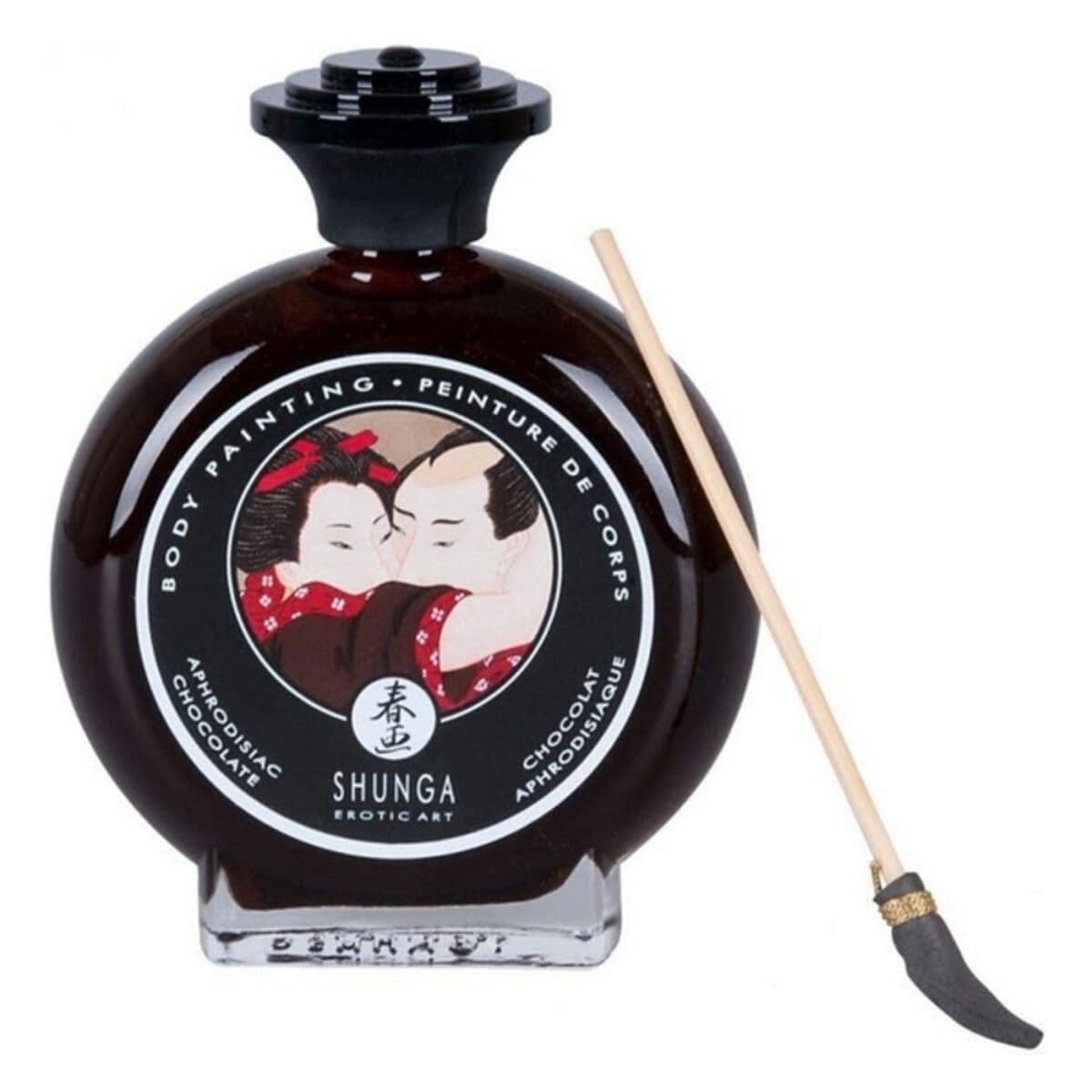 Kroppsmaling Shunga 6500_13482 Sjokolade (100 ml) (100 ml) - Image 2