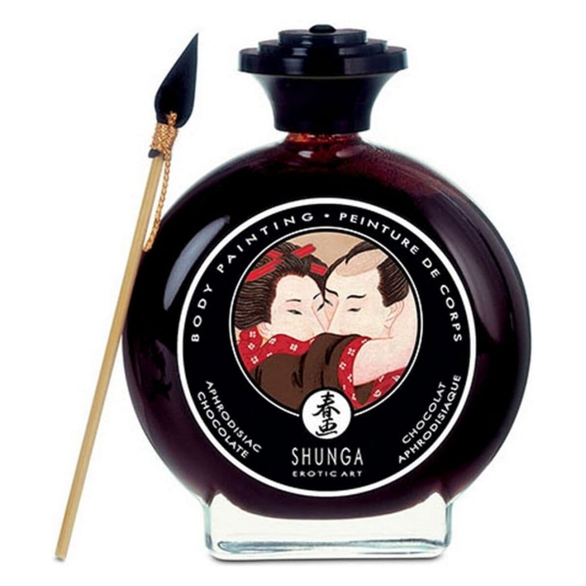 Kroppsmaling Shunga 6500_13482 Sjokolade (100 ml) (100 ml) - Image 4
