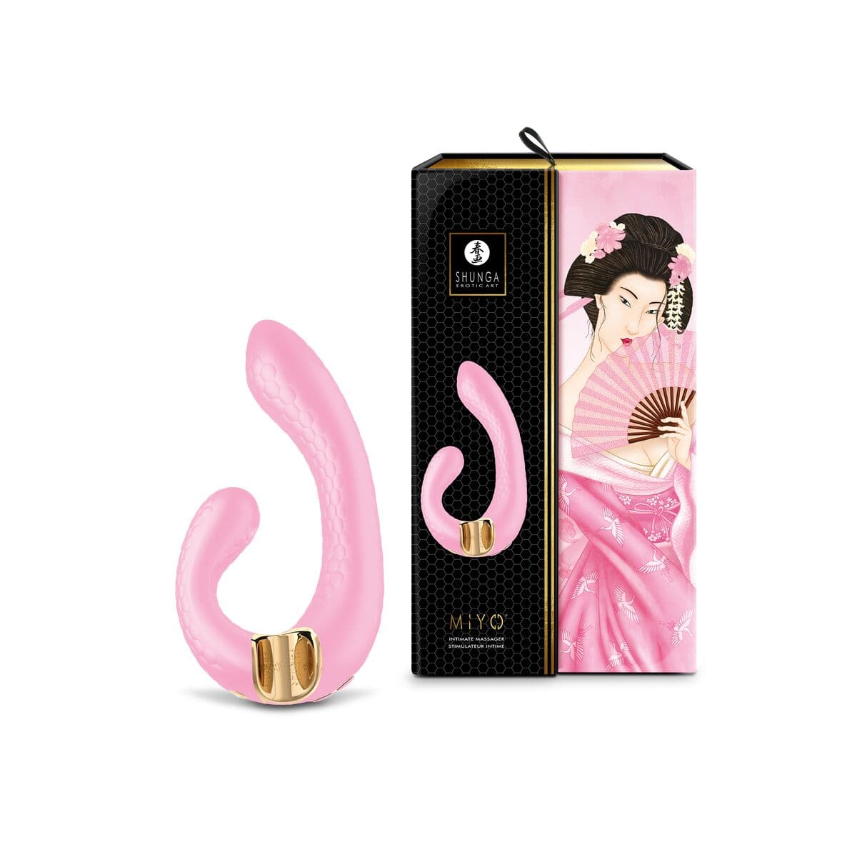 Dual Stimulationsvibrator Shunga Miyo Rosa - Image 7