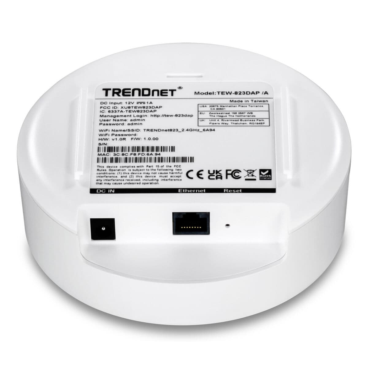 Router Trendnet TEW-823DAP Branco RJ45 PoE x 1 - Image 6