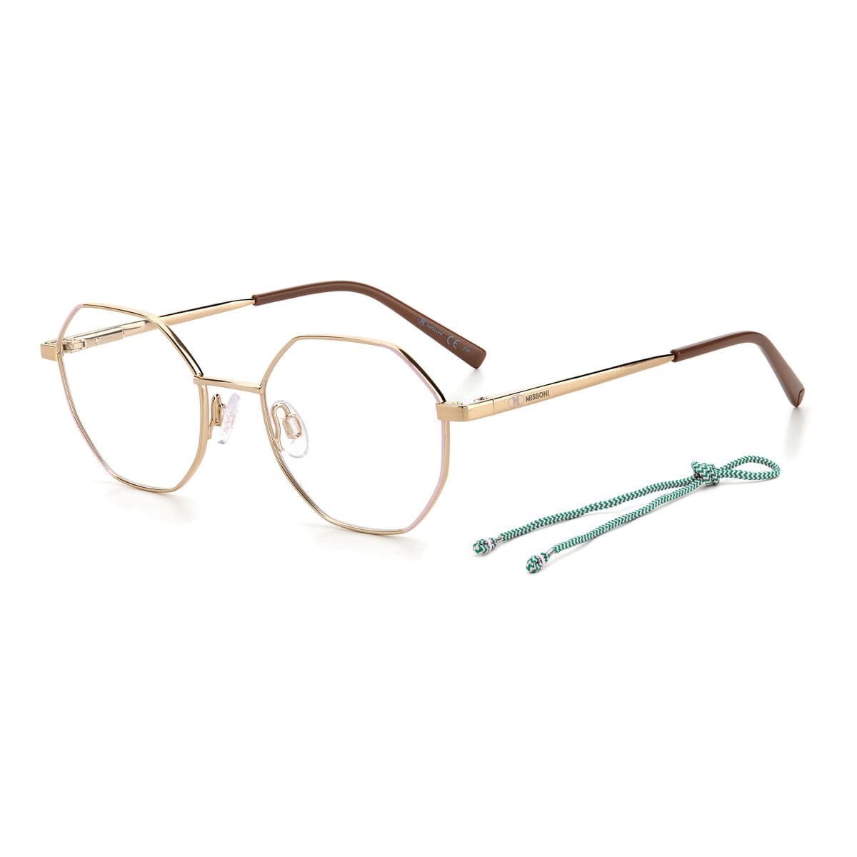 Monture de Lunettes Enfant Missoni MMI0040TNS45E Rose Ø 48 mm