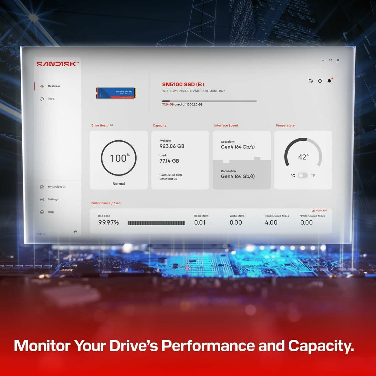 Disque dur Western Digital WDS100T5B0E 1 TB SSD - Image 7