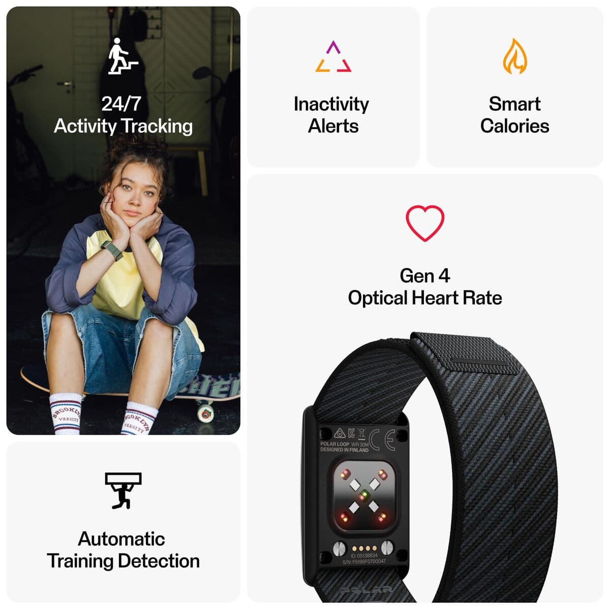 Activity-Armband Polar 920115931 Schwarz - Image 2