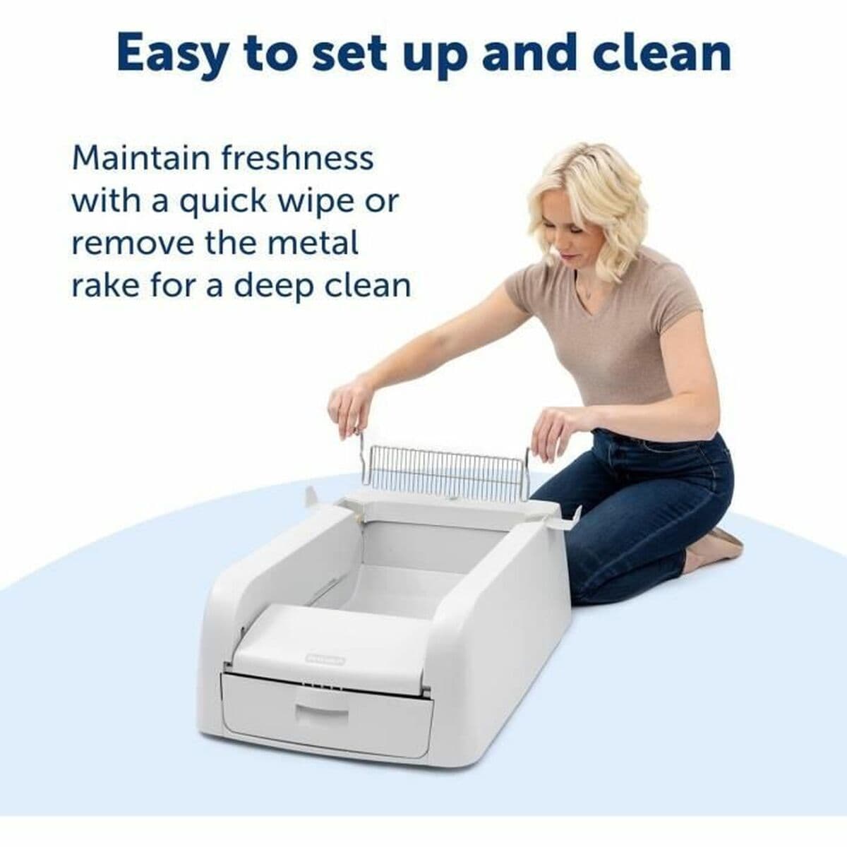 Kattlåda PetSafe Vit Plast - Image 5