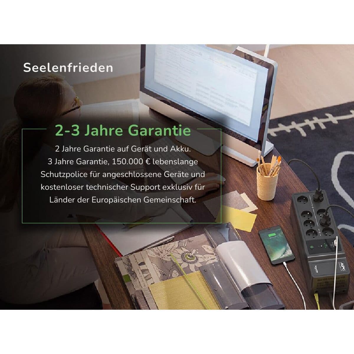 Unterbrechungsfreies Stromversorgungssystem Interaktiv USV APC BE500G2-GR 300 W - Image 10