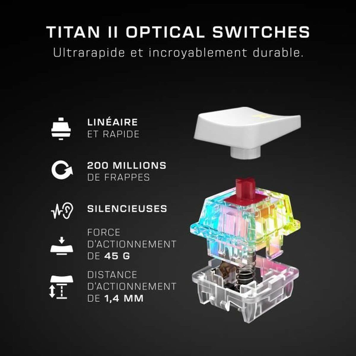 Tangentbord Turtle Beach TBK-3001-12-FR - Image 6