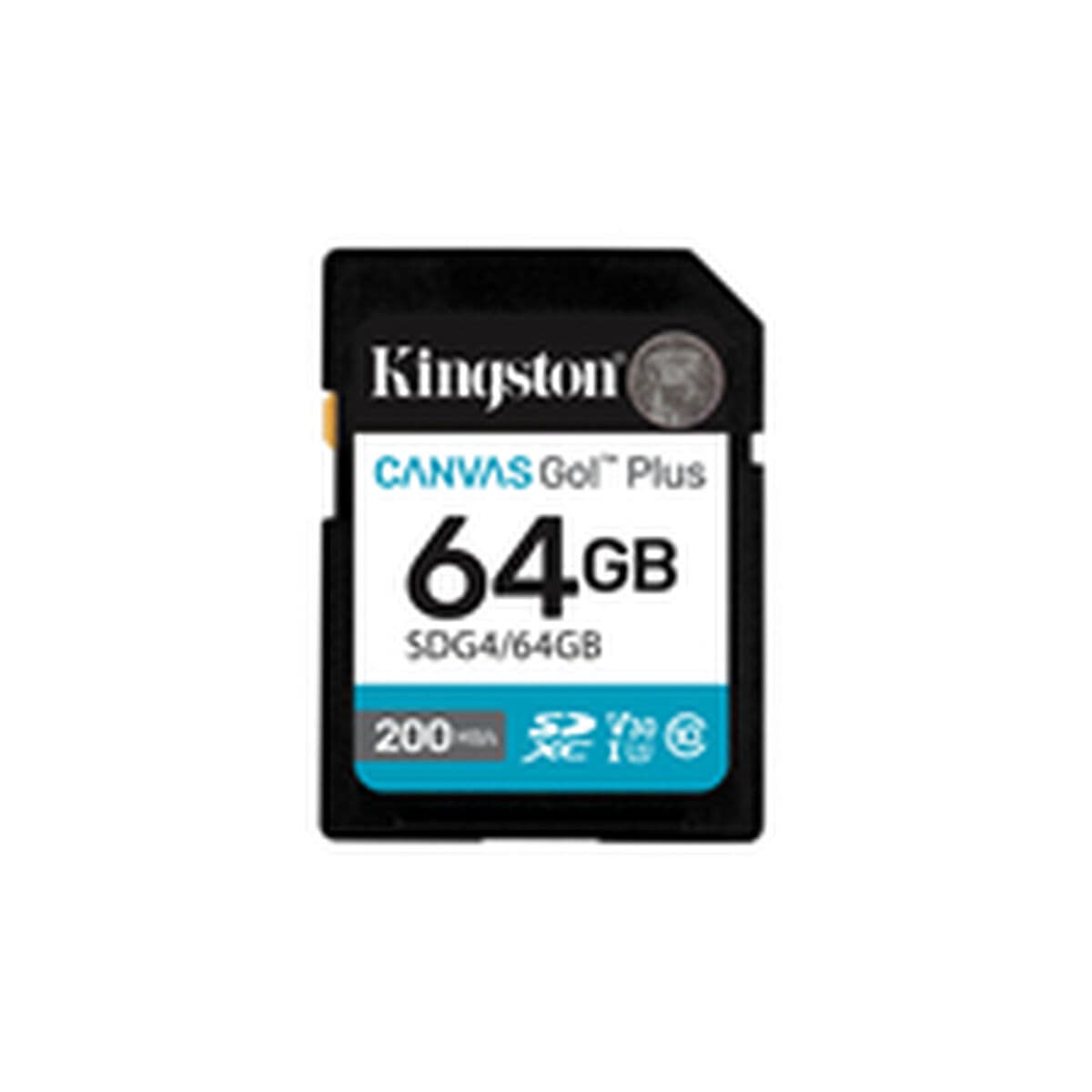 Tarjeta de Memoria Micro SD con Adaptador Kingston SDG4 64 GB