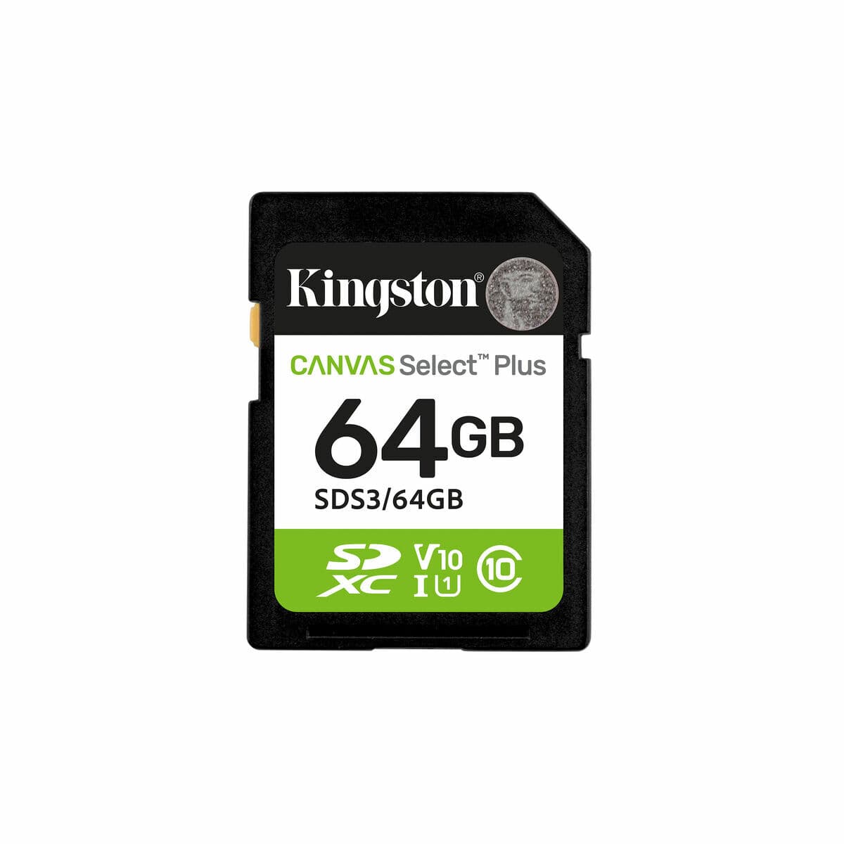 Tarjeta de Memoria Micro SD con Adaptador Kingston SDS3/64GB 64 GB