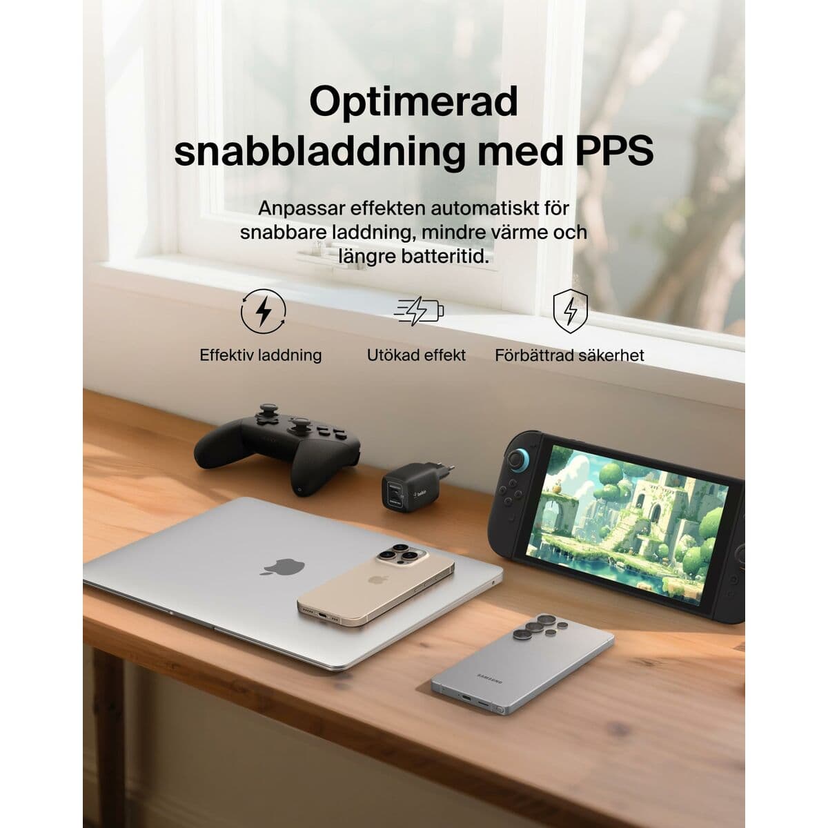 Cable USB a Lightning Belkin ENA007KQBK Negro - Image 10