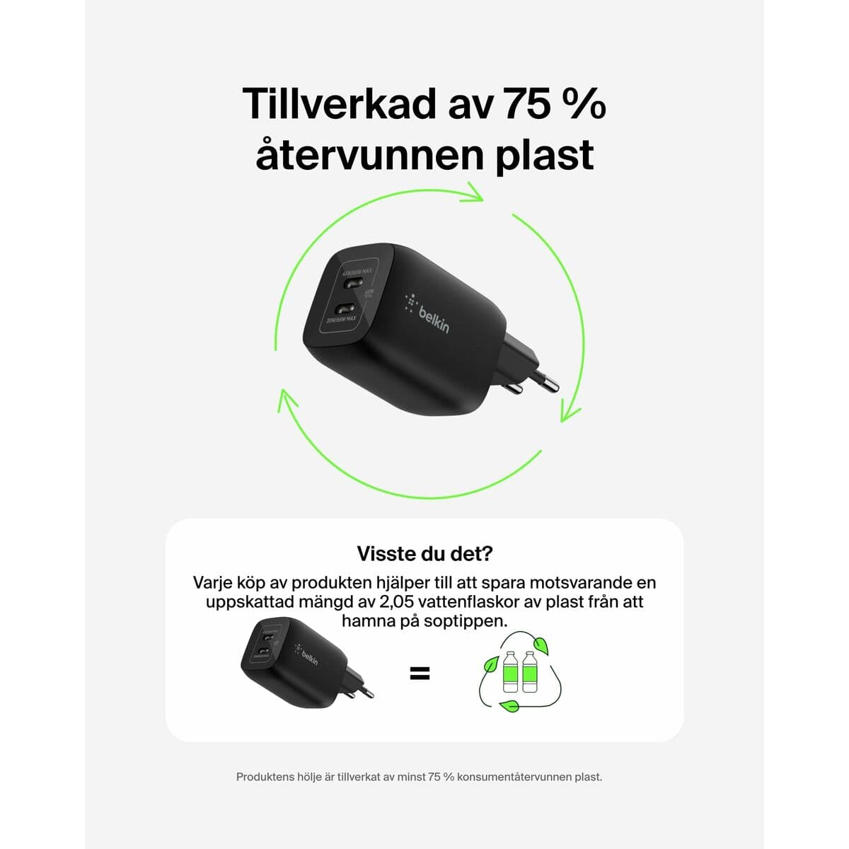 Cable USB a Lightning Belkin ENA007KQBK Negro - Image 13