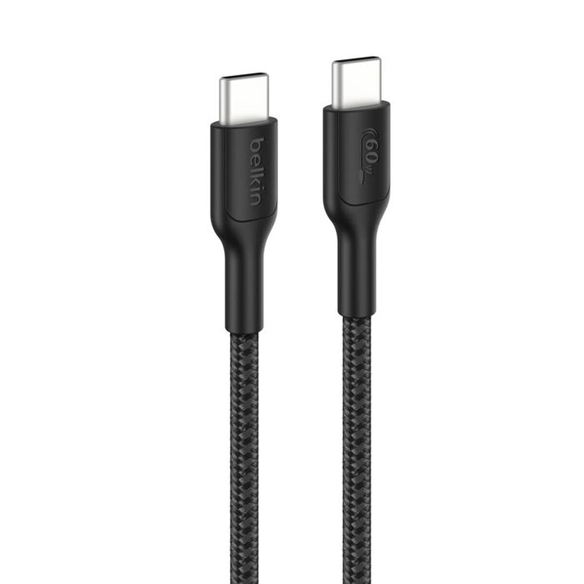 Câble USB Belkin ENA008HQ2MBK Noir 2 m - Image 2
