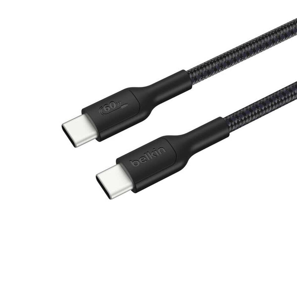 Câble USB Belkin ENA008HQ2MBK Noir 2 m - Image 4