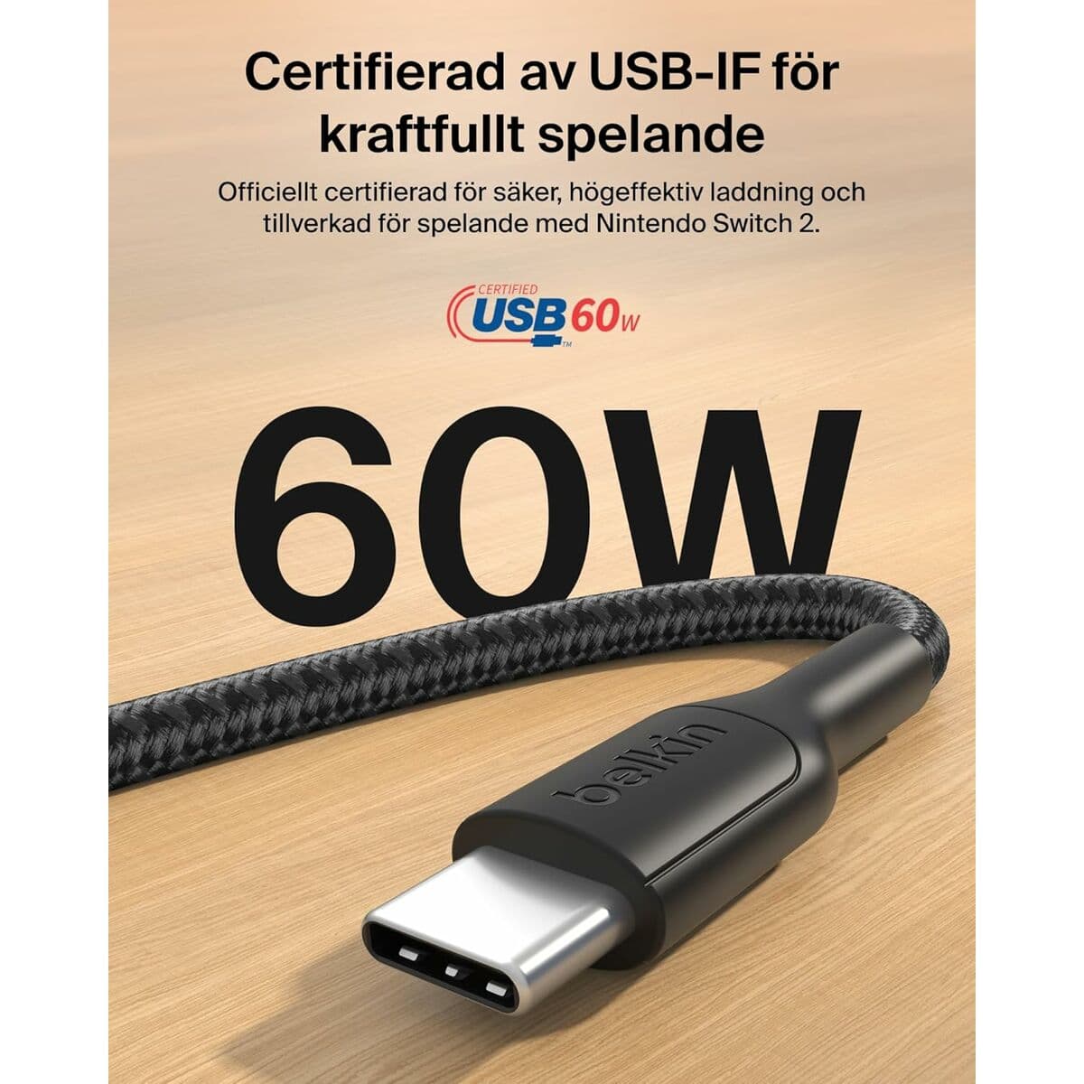 Câble USB Belkin ENA008HQ2MBK Noir 2 m - Image 9