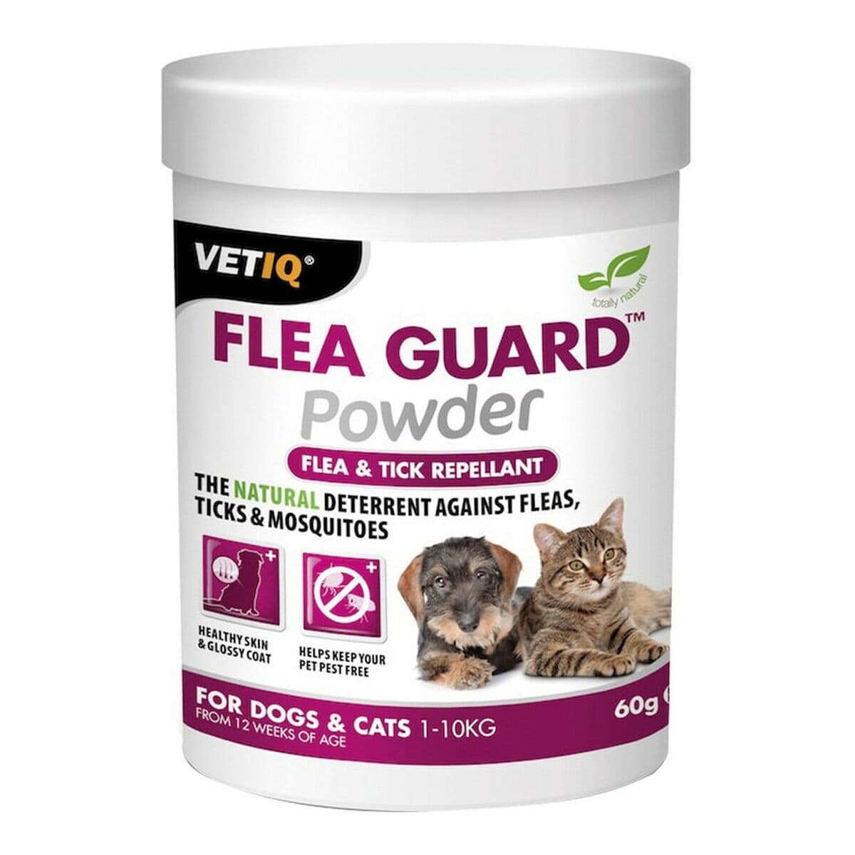 Antiparasiittiset Planet Line Flea Guard Powder Autoa Koira