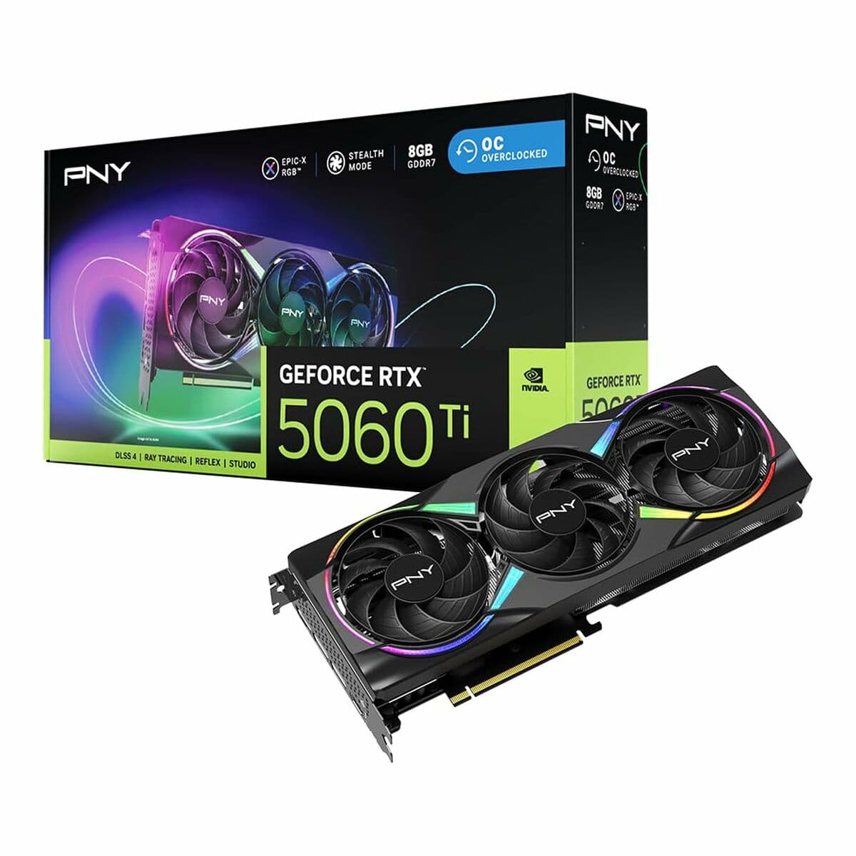Vaizdo korta PNY geforce rtx 5060 ti 8 GB GDDR6X GDDR7 - Image 5