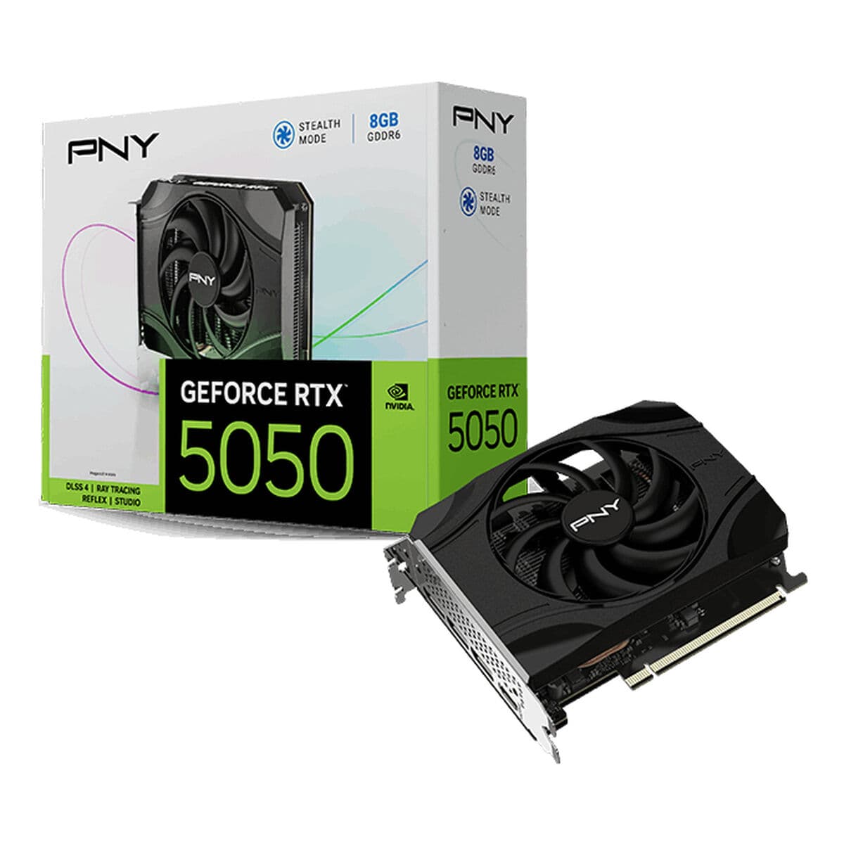 Vaizdo korta PNY VCG50508SFXPB1 GEFORCE RTX 5050 8 GB GDDR6