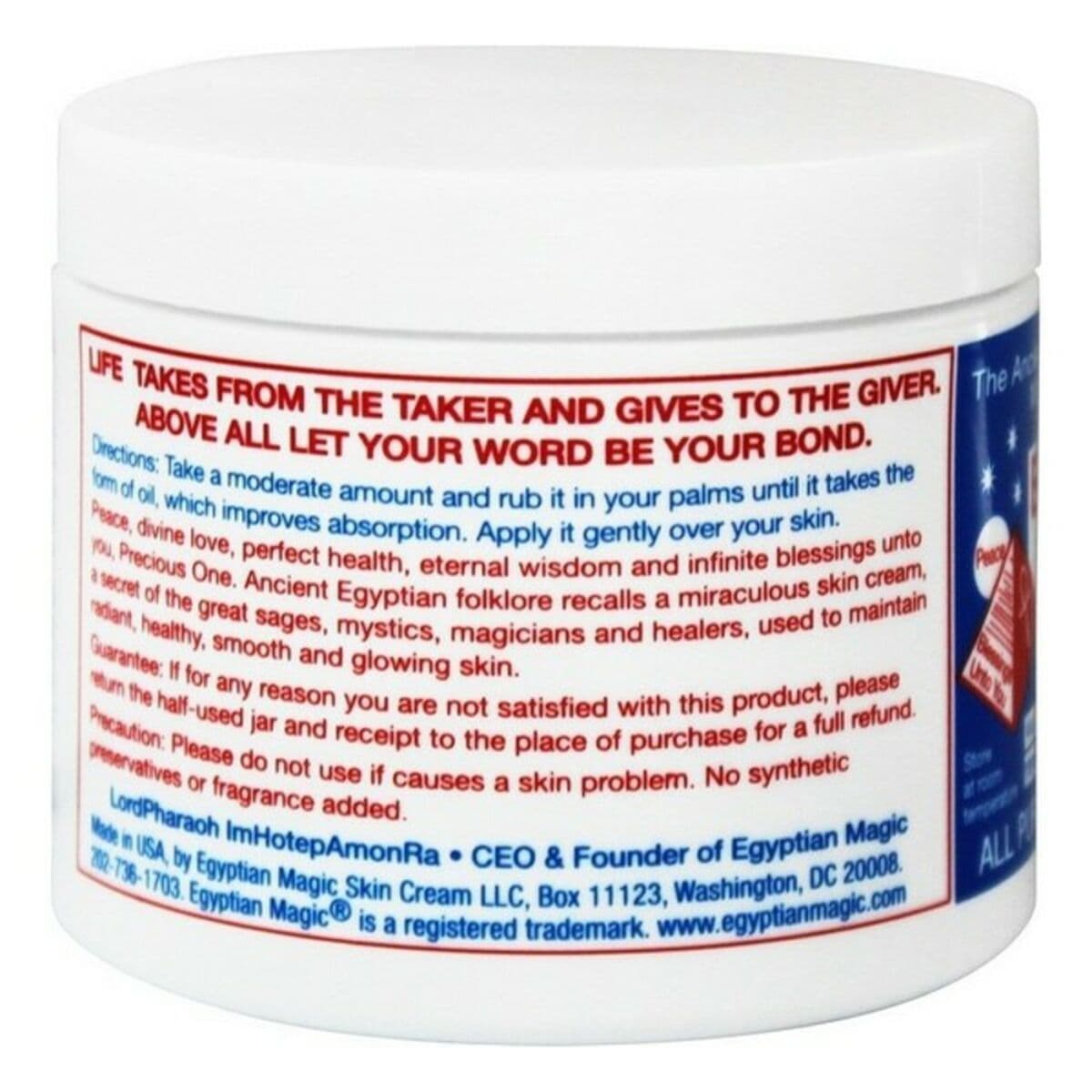 Veido kremas Egyptian Magic EGYPTIAN MAGIC SKIN 118 ml - Image 2