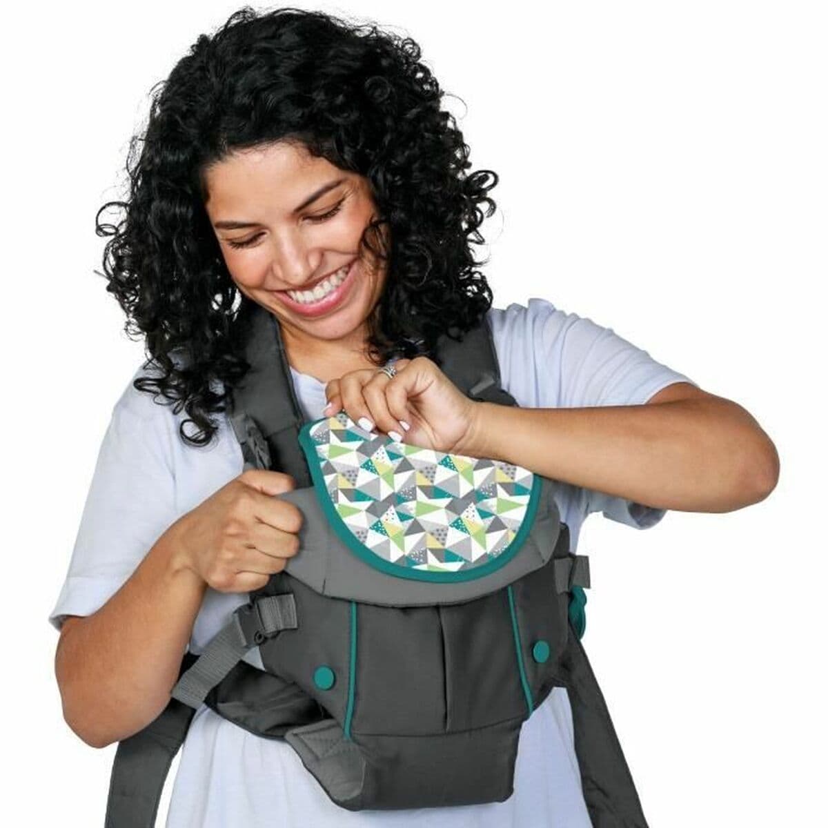 Mochila Portabebé Infantino Gris + 0 Años - Image 2