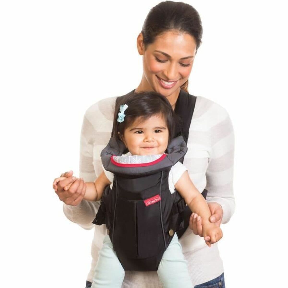 Mochila Portabebé Infantino Classic Carrier Negro + 0 Meses - Image 5