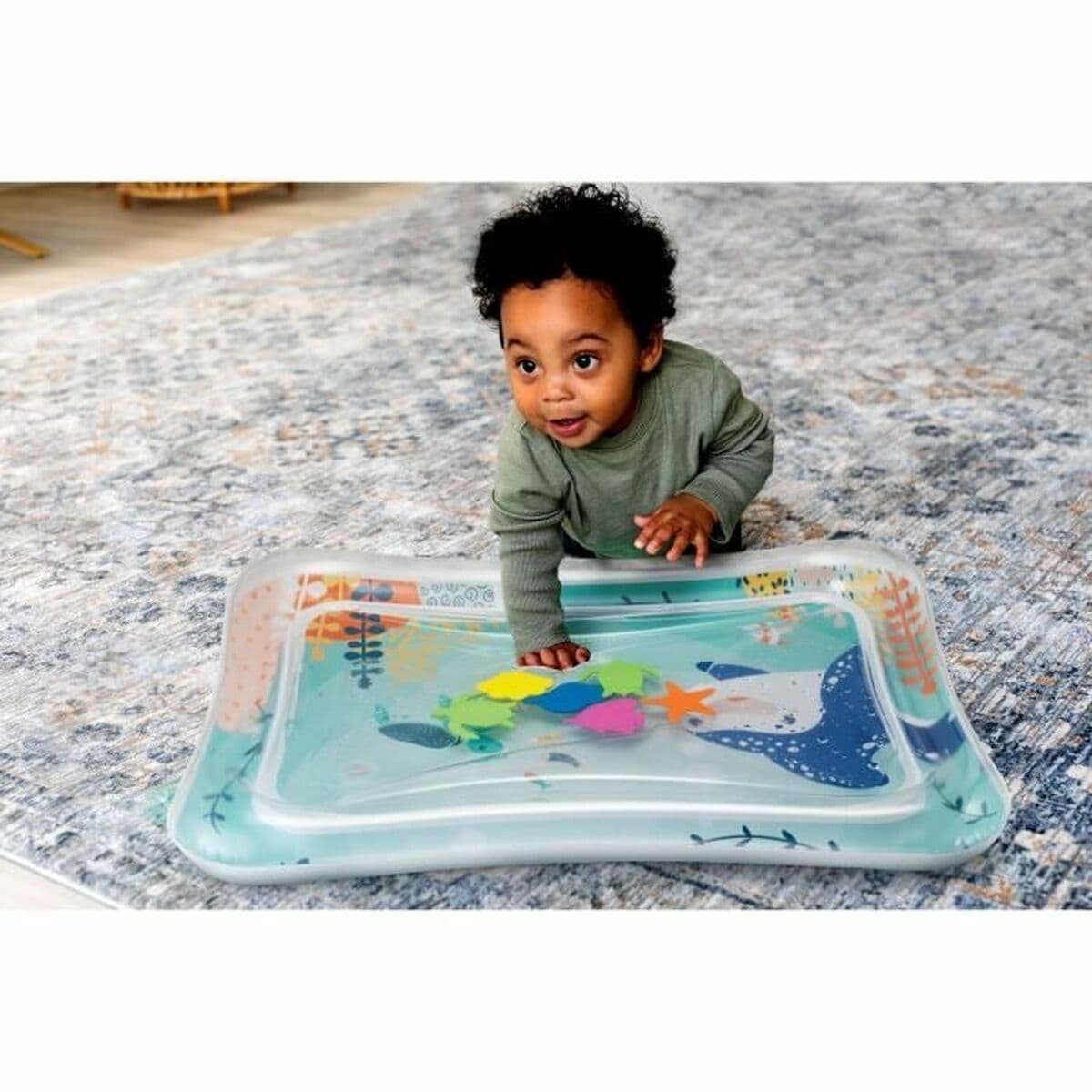 Inflatable Water Play Mat for Babies Infantino Multicolour Ocean - Image 2