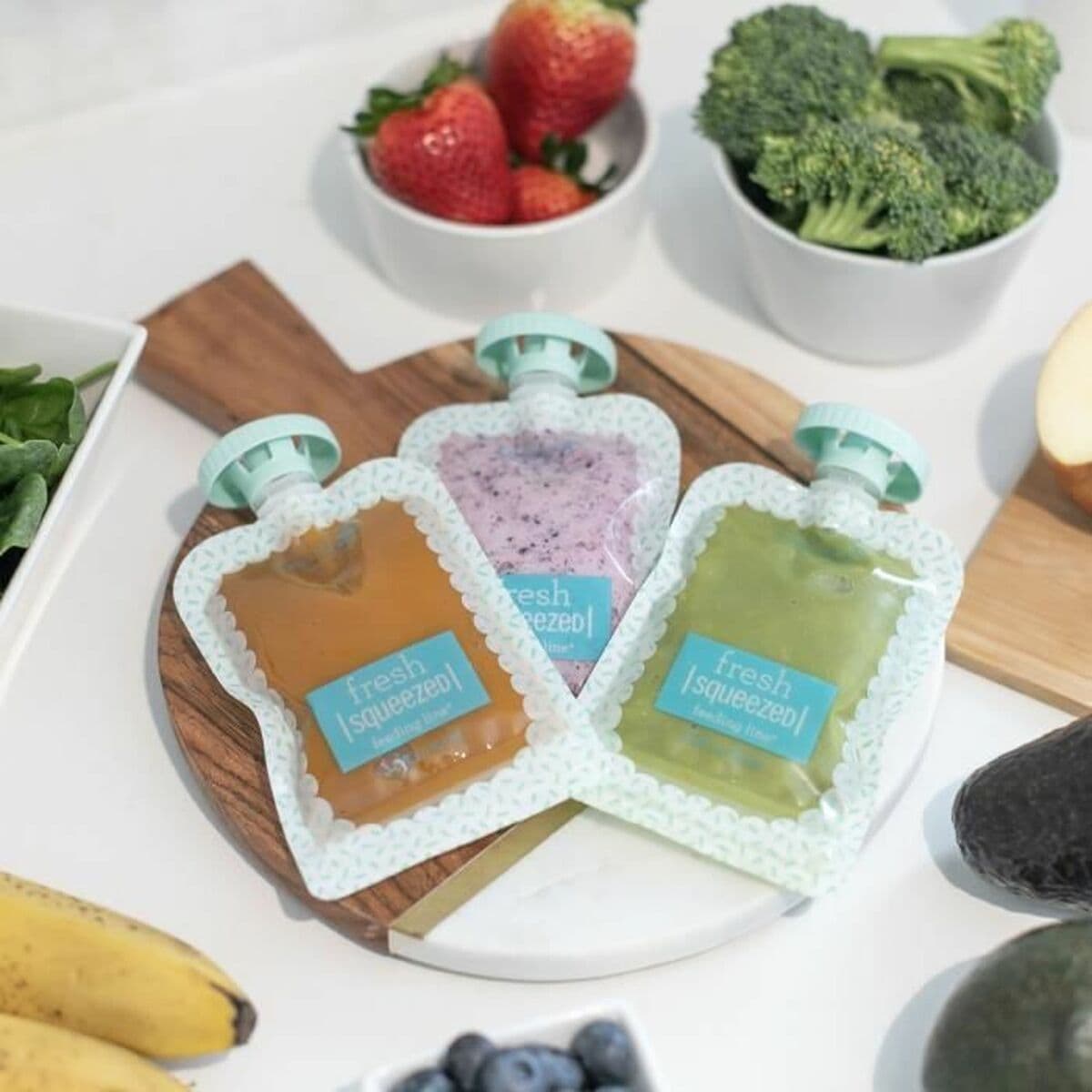 Voedselopslagcontainer Infantino Wit Plastic - Image 4