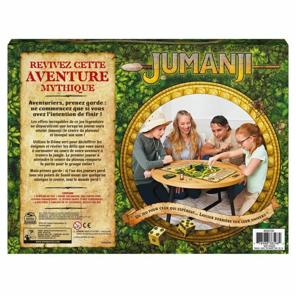 Juego de Mesa Spin Master Jumanji (Francés) (FR) - Image 4