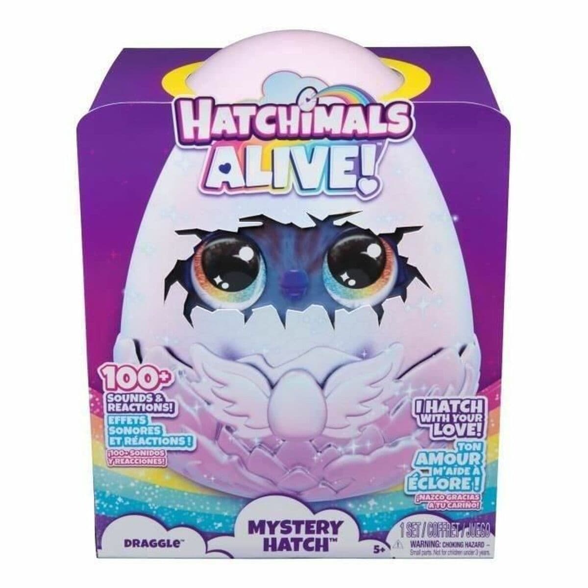 Playset Spin Master Draggle Hatchimals Alive Secret Hatch - Image 6