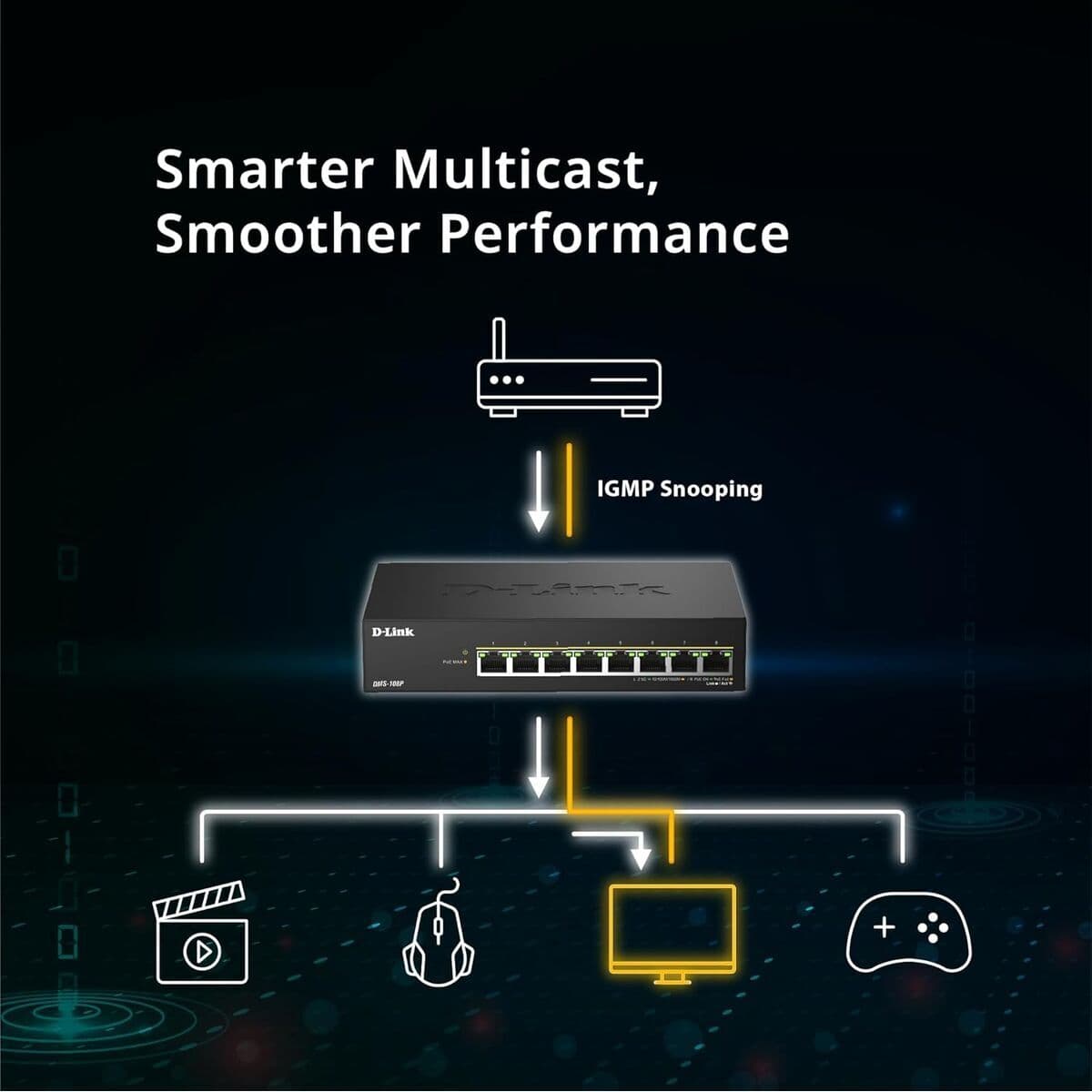 Switch D-Link DMS-108P/E - Image 5