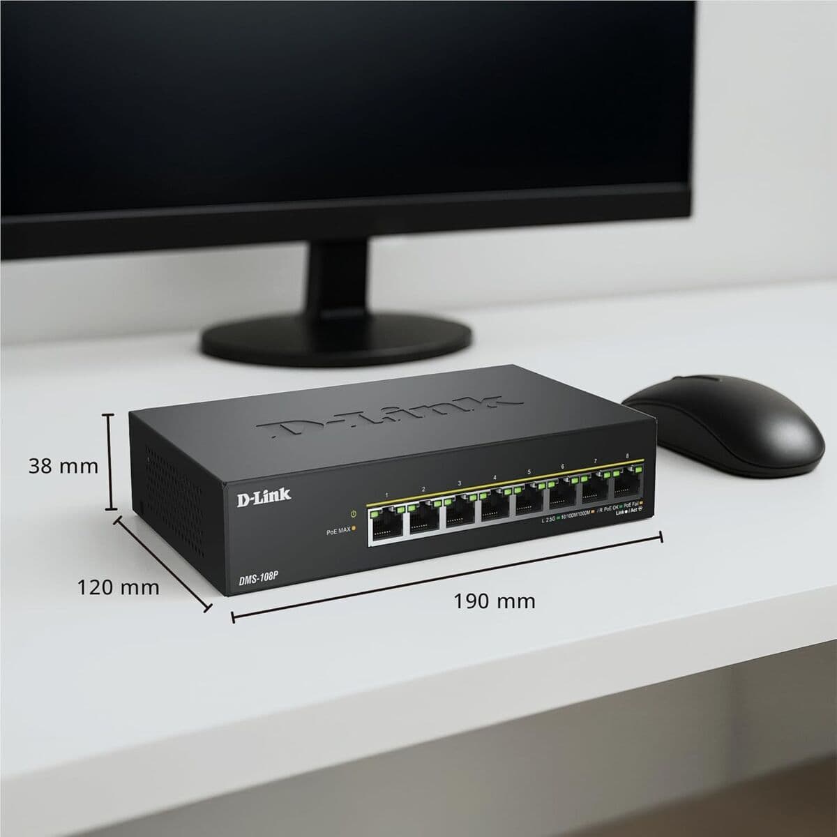 Switch D-Link DMS-108P/E - Image 8