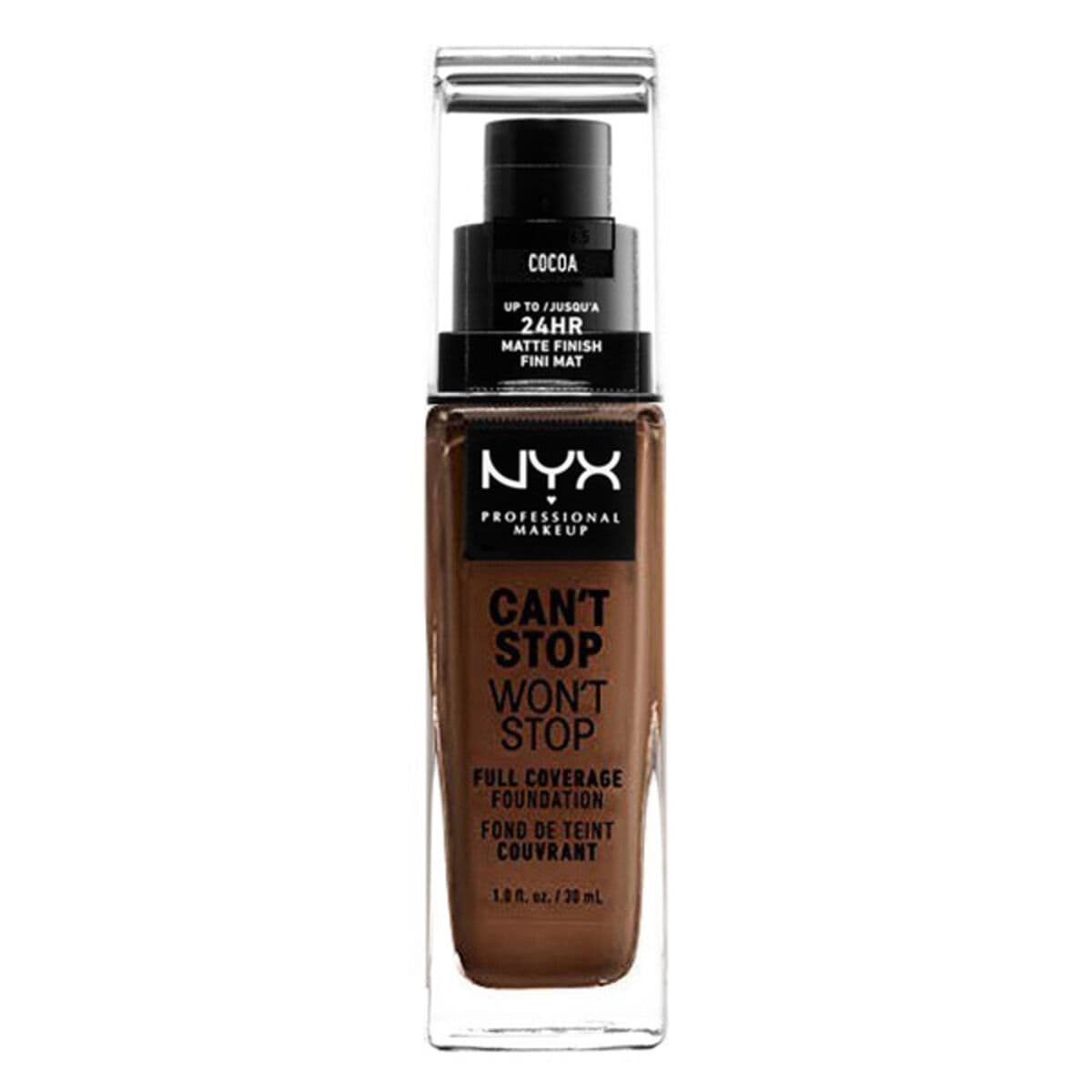 Liquid Make Up Base Can't Stop Won't Stop NYX (30 ml) (30 ml) - Image 9
