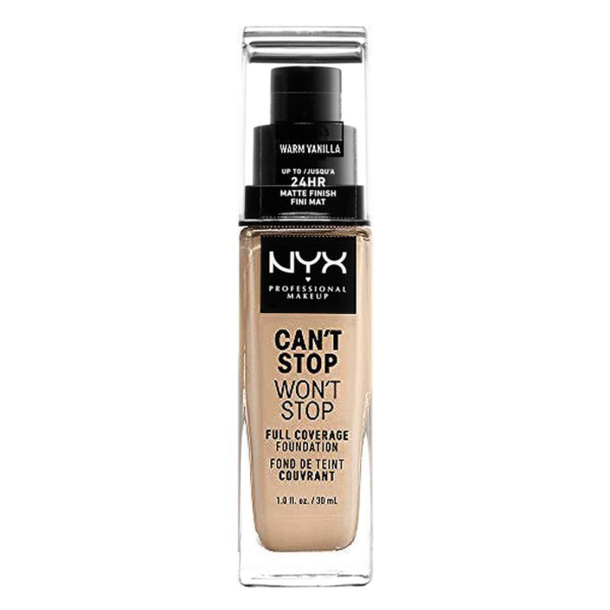Liquid Make Up Base Can't Stop Won't Stop NYX (30 ml) (30 ml) - Image 5