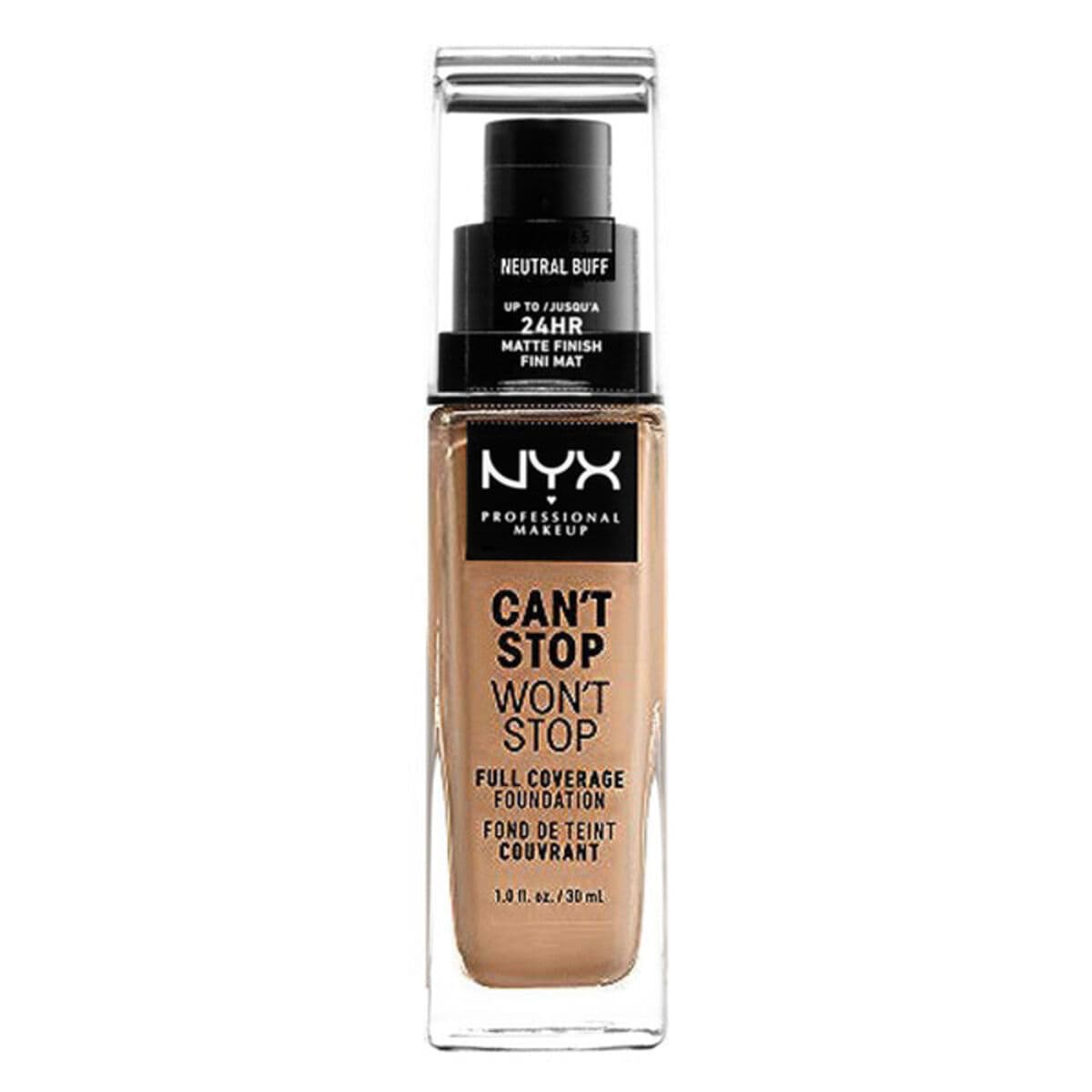 Liquid Make Up Base Can't Stop Won't Stop NYX (30 ml) (30 ml) - Image 4