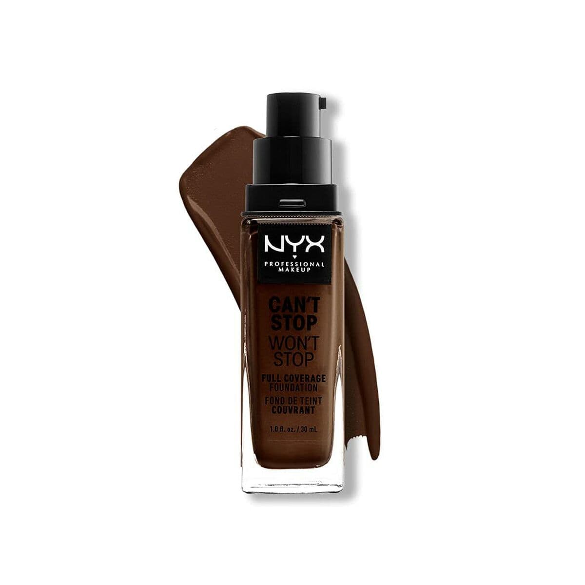 Base de Maquillaje Cremosa NYX T Stop T Stop Deep Ebony 30 ml