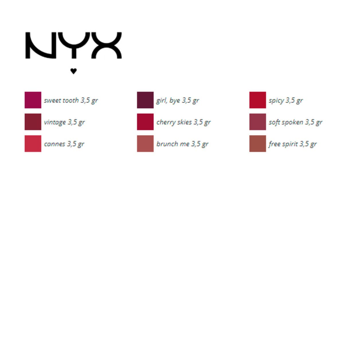 Lippenstift Suede NYX - Image 4
